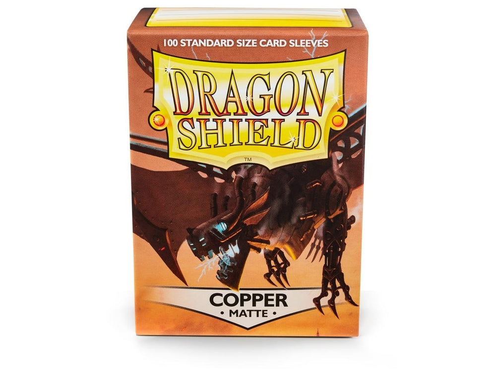 Sleeves - Dragon Shield - Box 100 - Copper MATTE