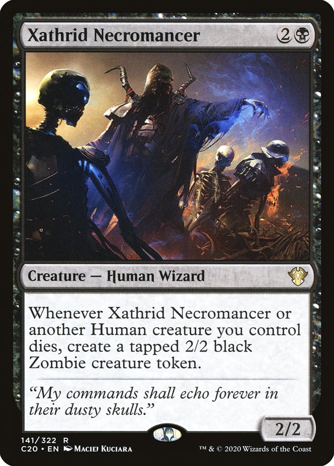 Xathrid Necromancer [Commander 2020]-1