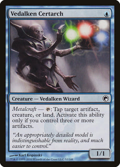Vedalken Certarch [Scars of Mirrodin]-1