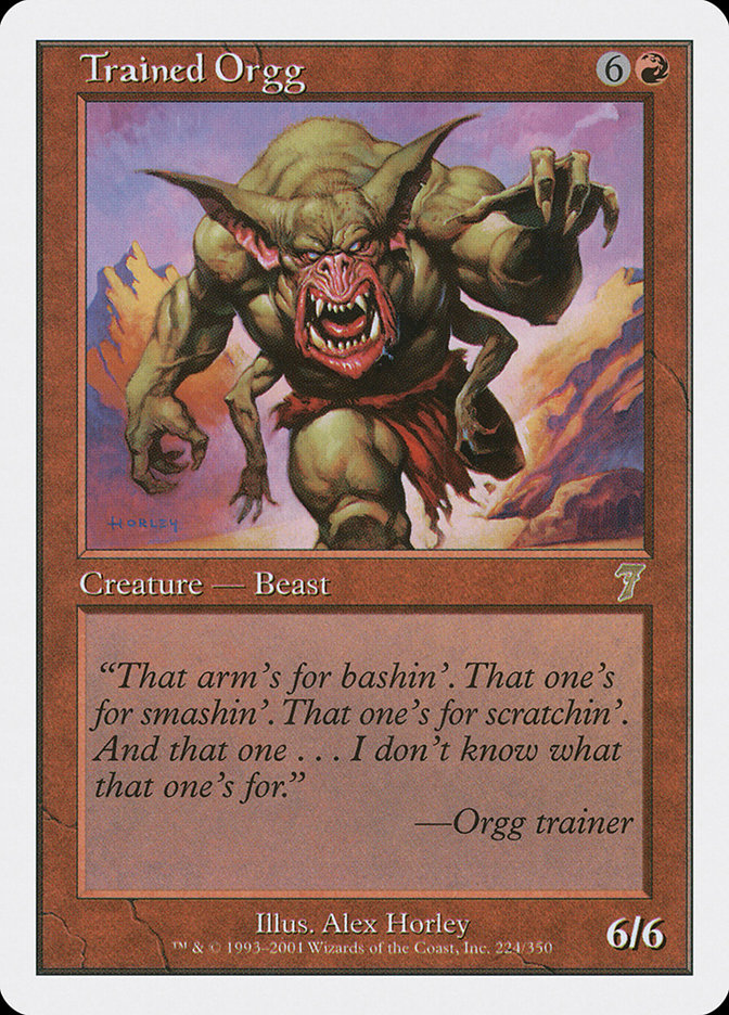 Trained Orgg [Seventh Edition]-1