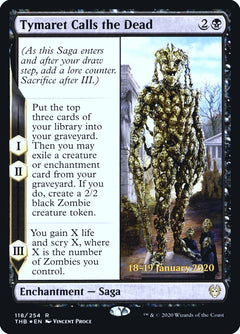 Tymaret Calls the Dead [Theros Beyond Death Prerelease Promos]-1