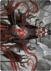 Malakir Blood-Priest Art Card [Zendikar Rising Art Series]-1