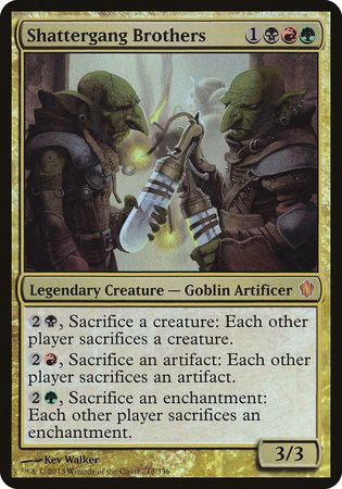 Shattergang Brothers (Commander 2013) [Commander 2013 Oversized]-1