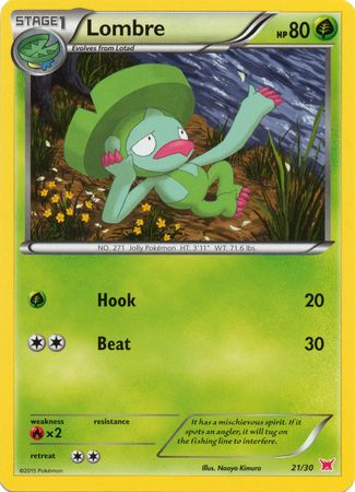Lombre (21/30) [XY: Trainer Kit 2 - Latias]-1