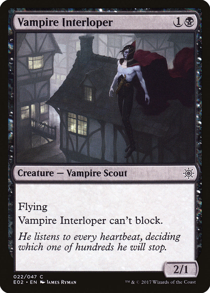 Vampire Interloper [Explorers of Ixalan]-1