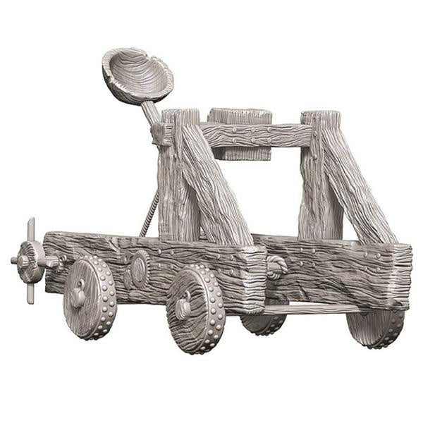 WizKids Deep Cuts Unpainted Miniatures Catapult-1