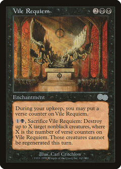 Vile Requiem [Urza's Saga]-1