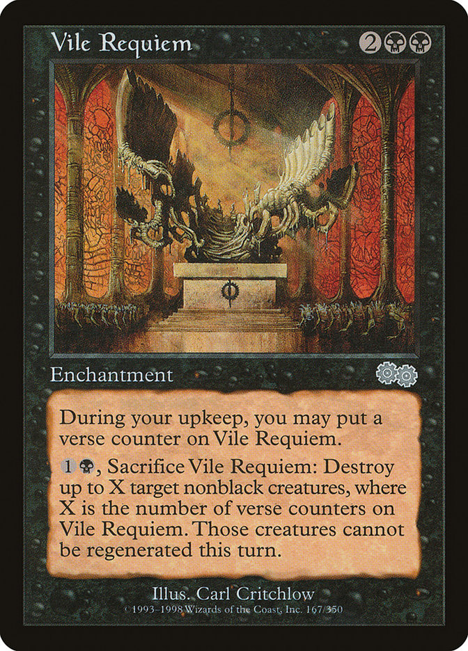 Vile Requiem [Urza's Saga]-1