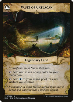 Storm the Vault // Vault of Catlacan [Rivals of Ixalan]-2