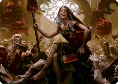 Gisa, Glorious Resurrector Art Card [Innistrad: Midnight Hunt Art Series]-1