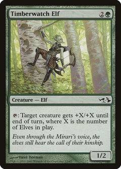 Timberwatch Elf [Duel Decks: Elves vs. Goblins]-1