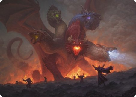 Tiamat Art Card [Dungeons & Dragons: Adventures in the Forgotten Realms Art Series]-1