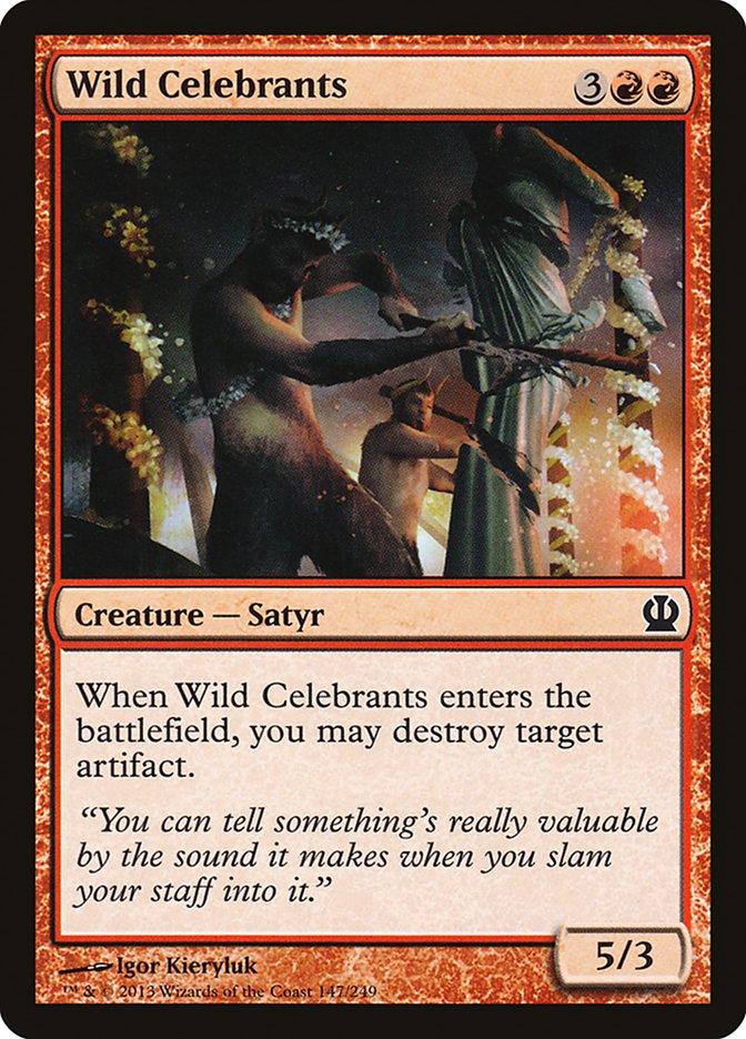 Wild Celebrants [Theros]-1