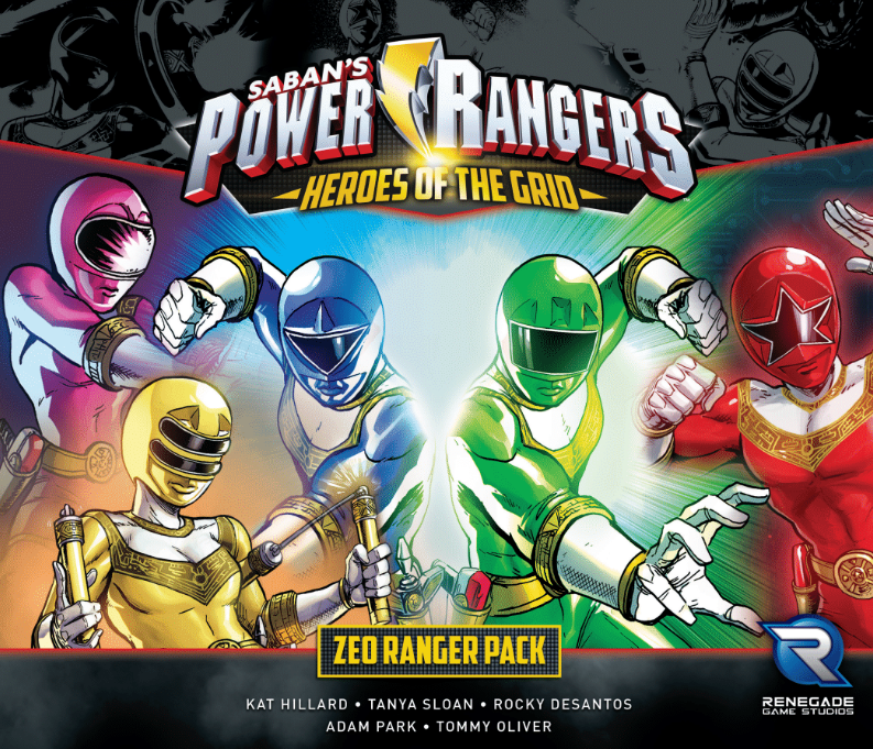 Power Rangers Heroes of the Grid Zeo Ranger Pack