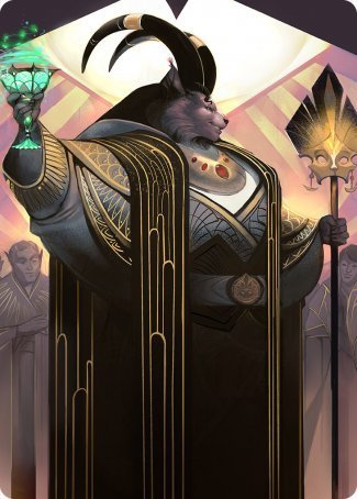 Jetmir, Nexus of Revels 2 Art Card [Streets of New Capenna Art Series]-1