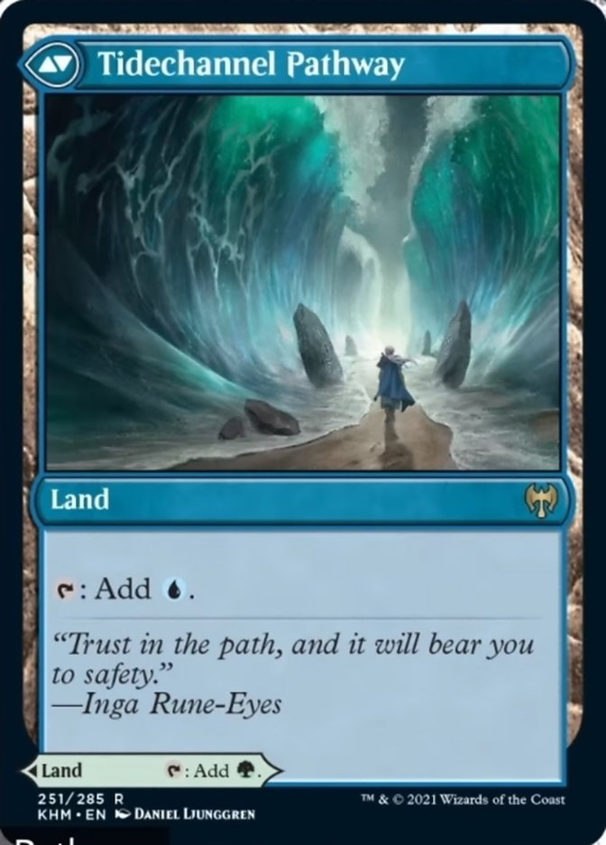 Barkchannel Pathway // Tidechannel Pathway [Kaldheim]-2