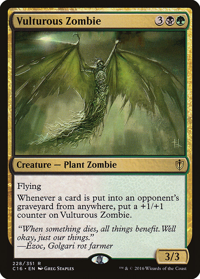 Vulturous Zombie [Commander 2016]-1
