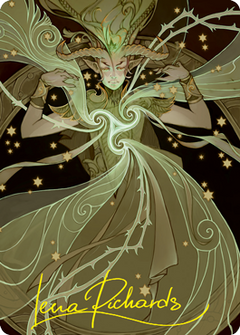 Primal Command Art Card (Gold-Stamped Signature) [Strixhaven: School of Mages Art Series]-1