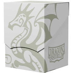 Deck Box Dragon Shield Deck Shell White/Black-1