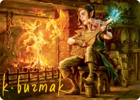 Wish Art Card (Gold-Stamped Signature) [Dungeons & Dragons: Adventures in the Forgotten Realms Art Series]-1
