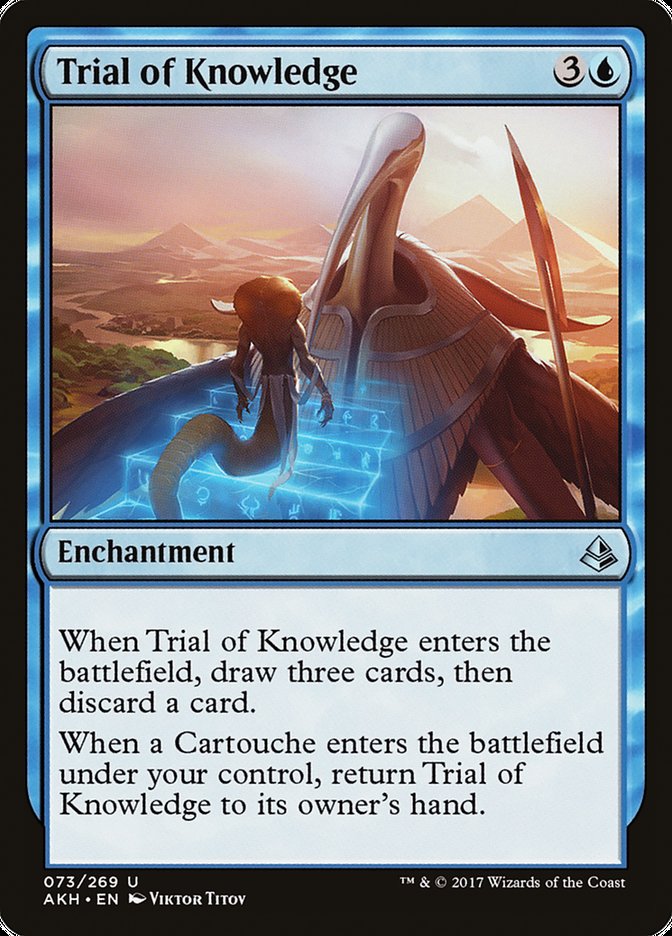 Trial of Knowledge [Amonkhet]-1