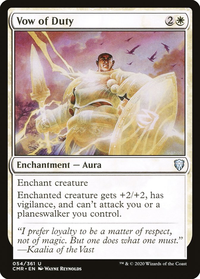 Vow of Duty [Commander Legends]-1