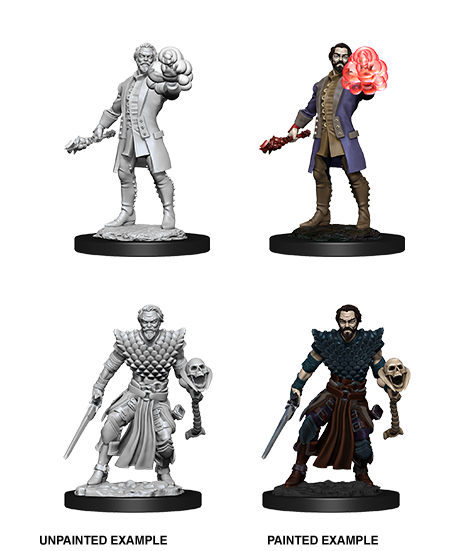 D&D Nolzurs Marvelous Unpainted Miniatures Male Human Warlock-1