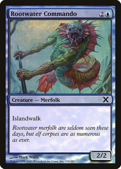 Rootwater Commando (Premium Foil) [Tenth Edition]-1