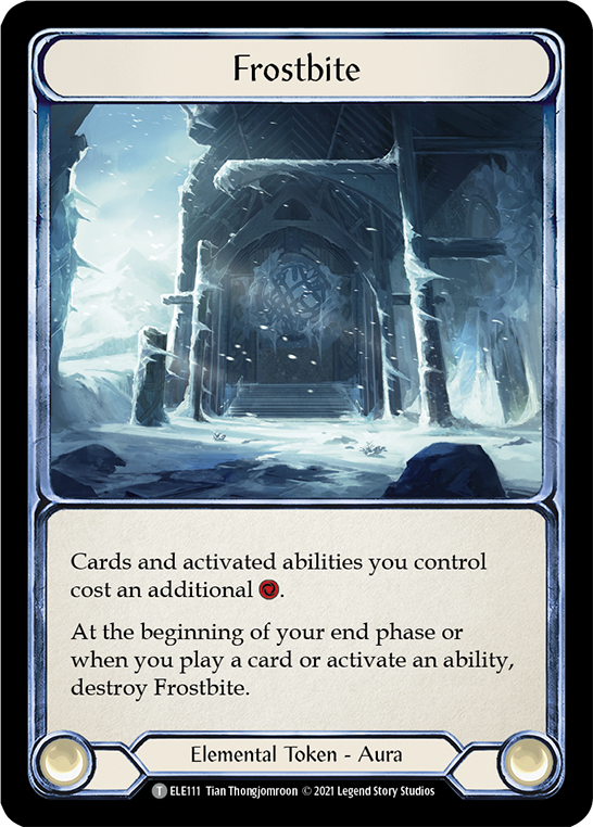 Oldhim // Frostbite [ELE111] (Tales of Aria)  1st Edition Normal-2