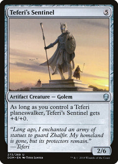 Teferi's Sentinel [Dominaria]-1