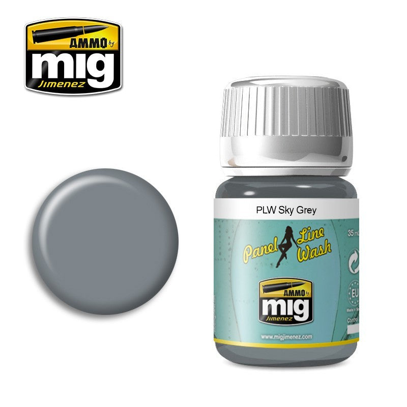 Ammo by MIG Panel Line Wash Sky Grey 35ml-1