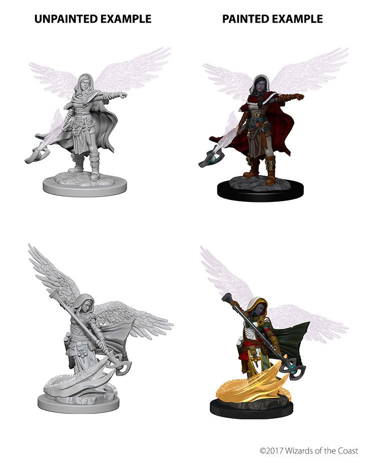 D&D Nolzurs Marvelous Unpainted Miniatures Aasimar Female Wizard