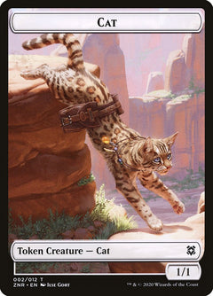Cat Token [Zendikar Rising Tokens]-1