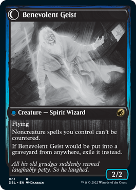 Malevolent Hermit // Benevolent Geist [Innistrad: Double Feature]-2