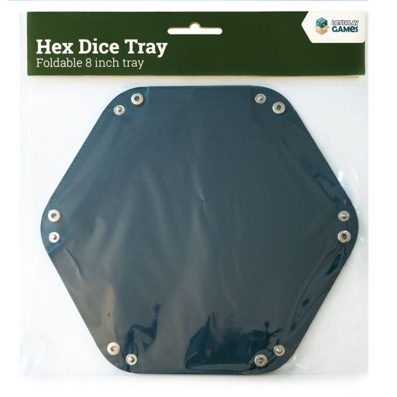 LPG Hex Dice Tray 8" Blue-1