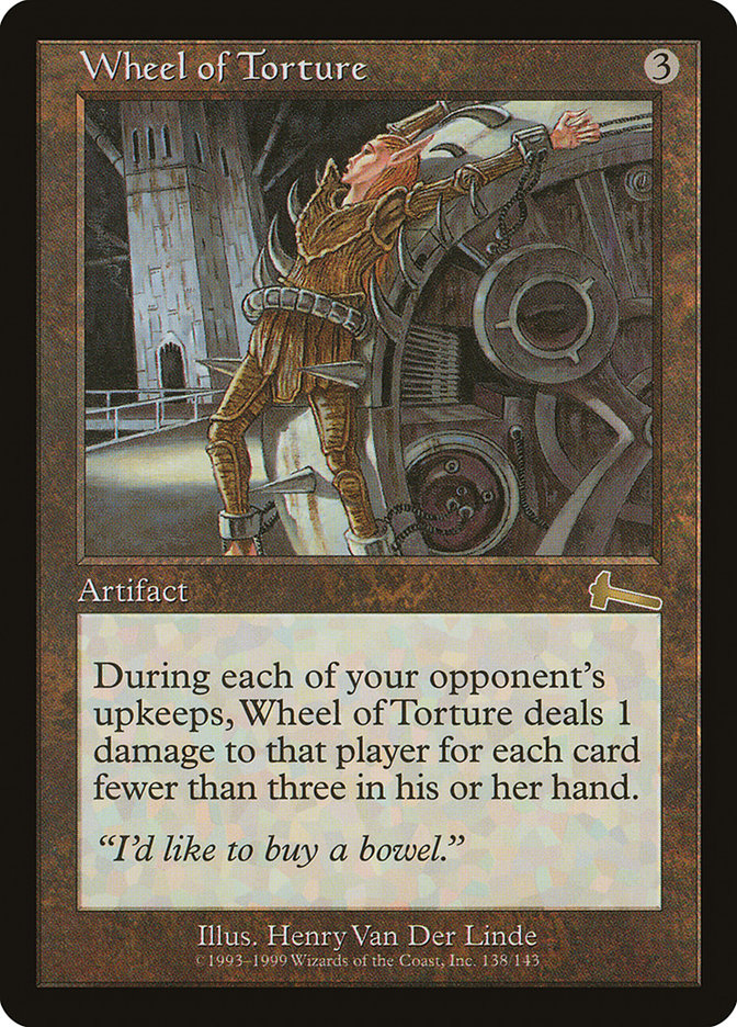 Wheel of Torture [Urza's Legacy]-1