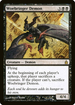 Woebringer Demon [Ravnica: City of Guilds]-1