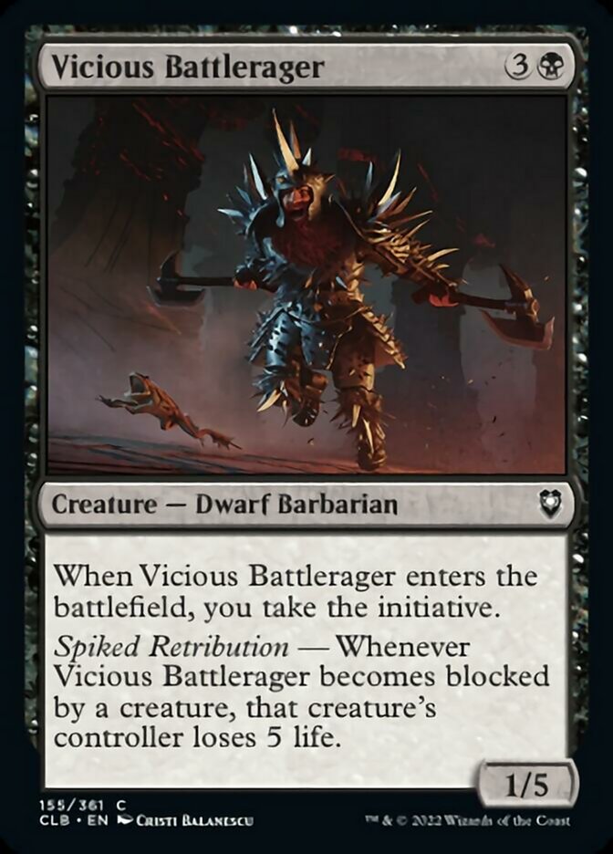 Vicious Battlerager [Commander Legends: Battle for Baldur's Gate]-1