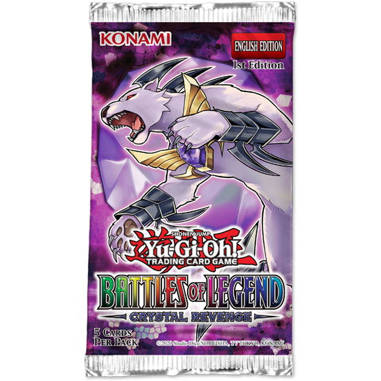 Battles of Legend: Crystal Revenge - Booster Pack (1st Edition)-1