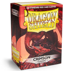 Sleeves - Dragon Shield - Box 100 - Crimson-1