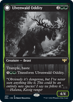 Ulvenwald Oddity // Ulvenwald Behemoth [Innistrad: Double Feature]-1