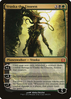 Vraska the Unseen [Return to Ravnica]-1