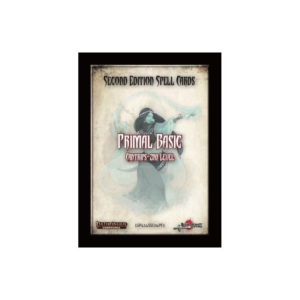 Pathfinder Second Edition Spell Cards Primal-1