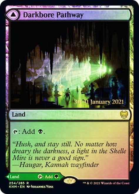 Darkbore Pathway // Slitherbore Pathway [Kaldheim Prerelease Promos]-1