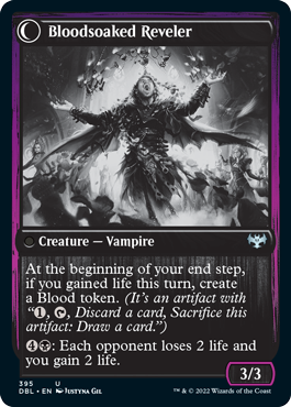 Restless Bloodseeker // Bloodsoaked Reveler [Innistrad: Double Feature]-2