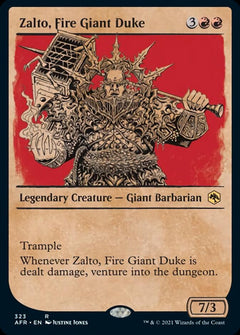 Zalto, Fire Giant Duke (Showcase) [Dungeons & Dragons: Adventures in the Forgotten Realms]-1