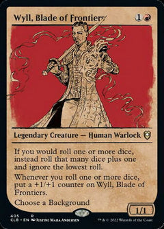 Wyll, Blade of Frontiers (Showcase) [Commander Legends: Battle for Baldur's Gate]-1