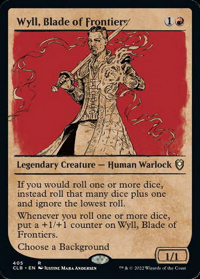 Wyll, Blade of Frontiers (Showcase) [Commander Legends: Battle for Baldur's Gate]-1