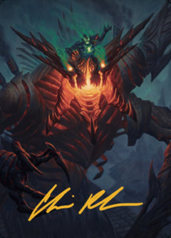 Mishra, Lost to Phyrexia Art Card (Gold-Stamped Signature) [The Brothers' War Art Series]-1