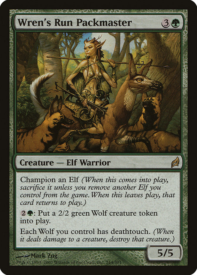 Wren's Run Packmaster [Lorwyn]-1